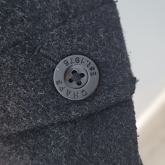 CHAPS Charcoal Gray Wool Coat - Picture 12 of 12